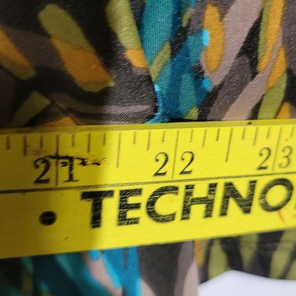 ECI Women's Plus Size Faux Wrap Around Dress - Picture 7 of 9